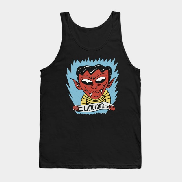 Shady Landlord Tank Top by Autistique